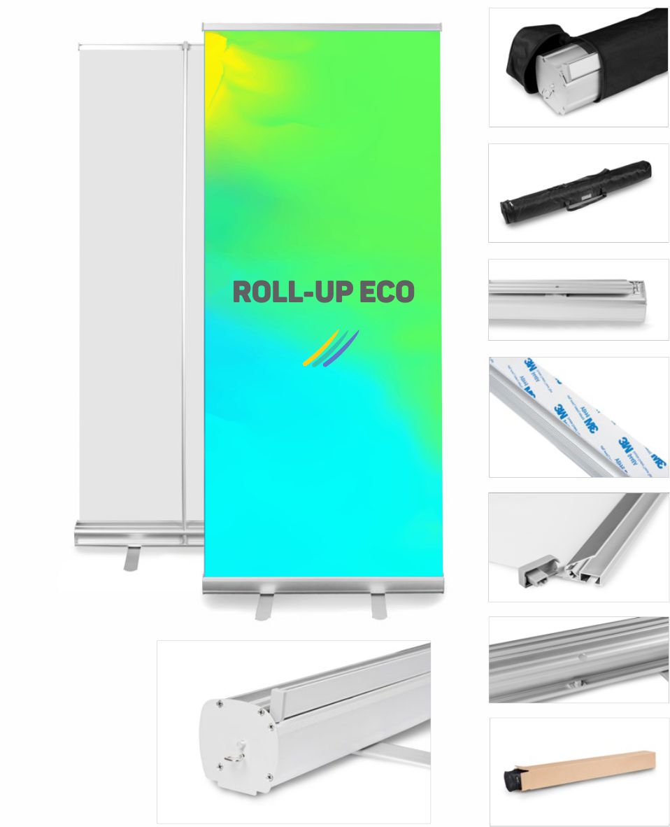 ROLL-up display