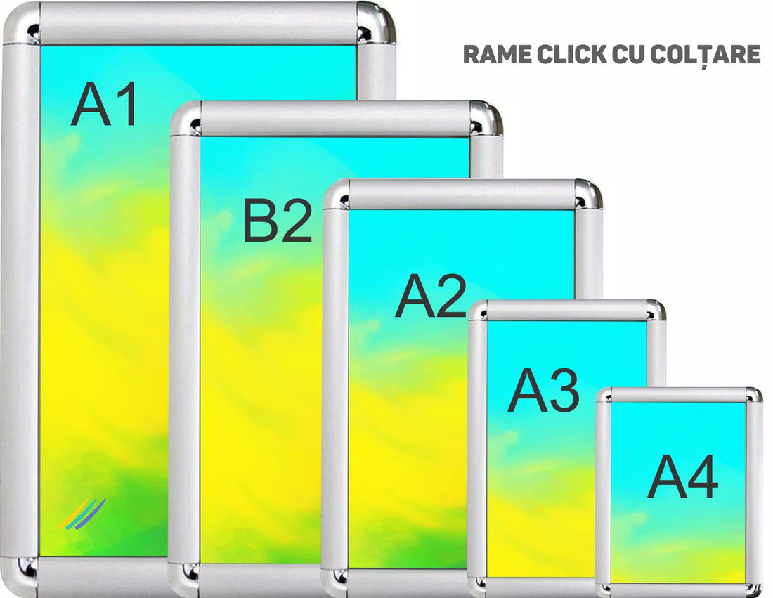 Rame click din aluminiu