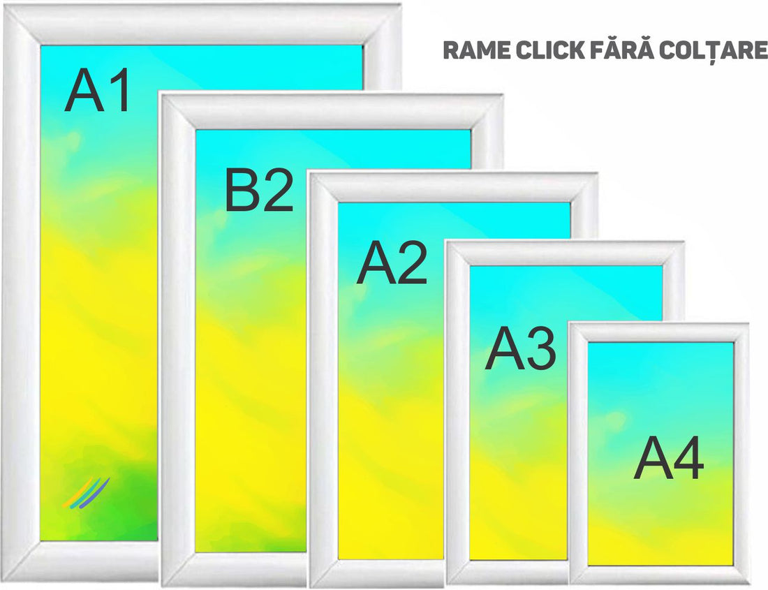 Rame click din aluminiu